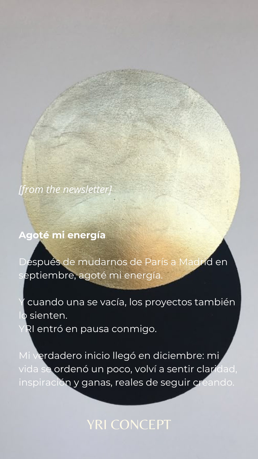 Starting Over or Simply Moving Forward