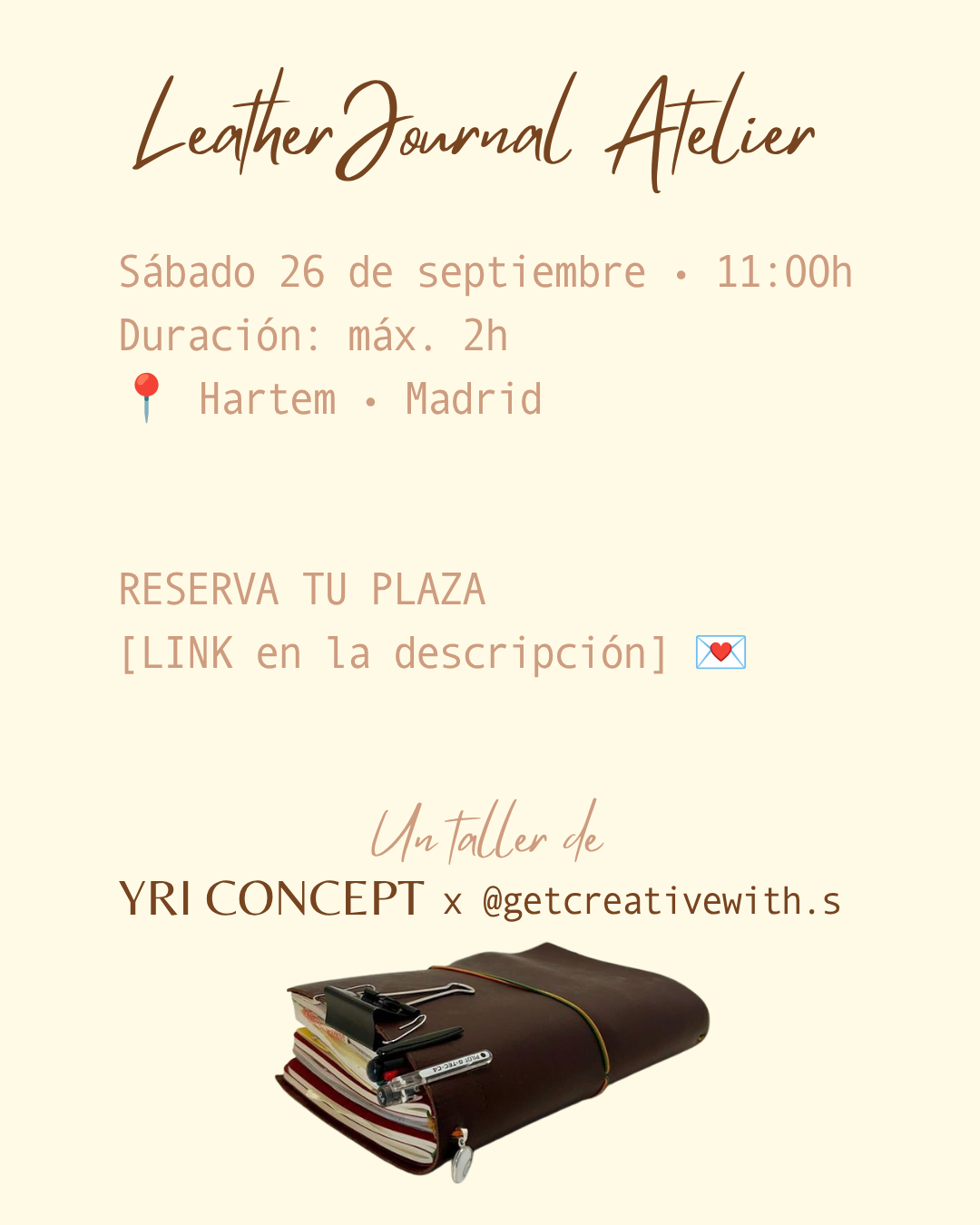 Leather Journal Atelier
